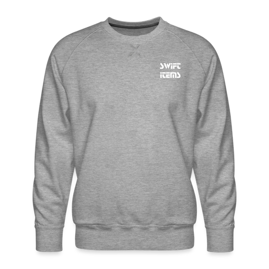 Men’s Premium Crewneck - heather grey