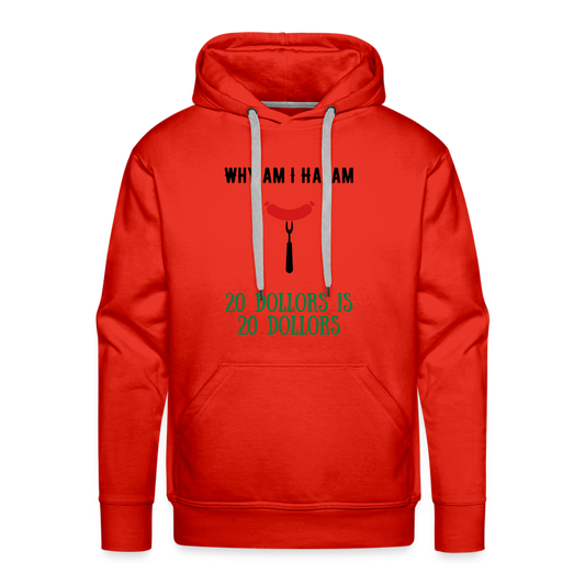 Men’s Premium Hoodie - red