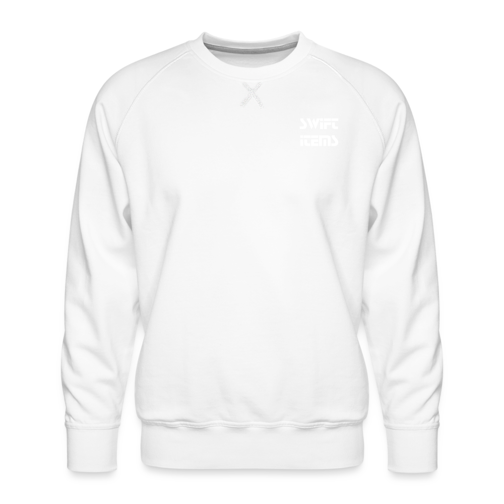 Men’s Premium Crewneck - white