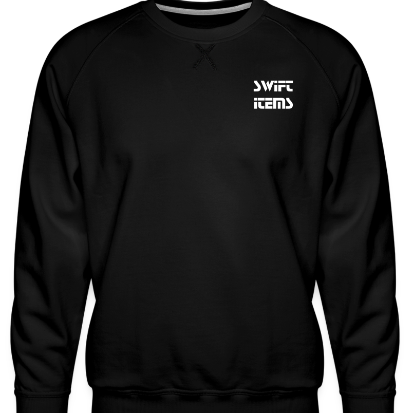 Men’s Premium Crewneck - black