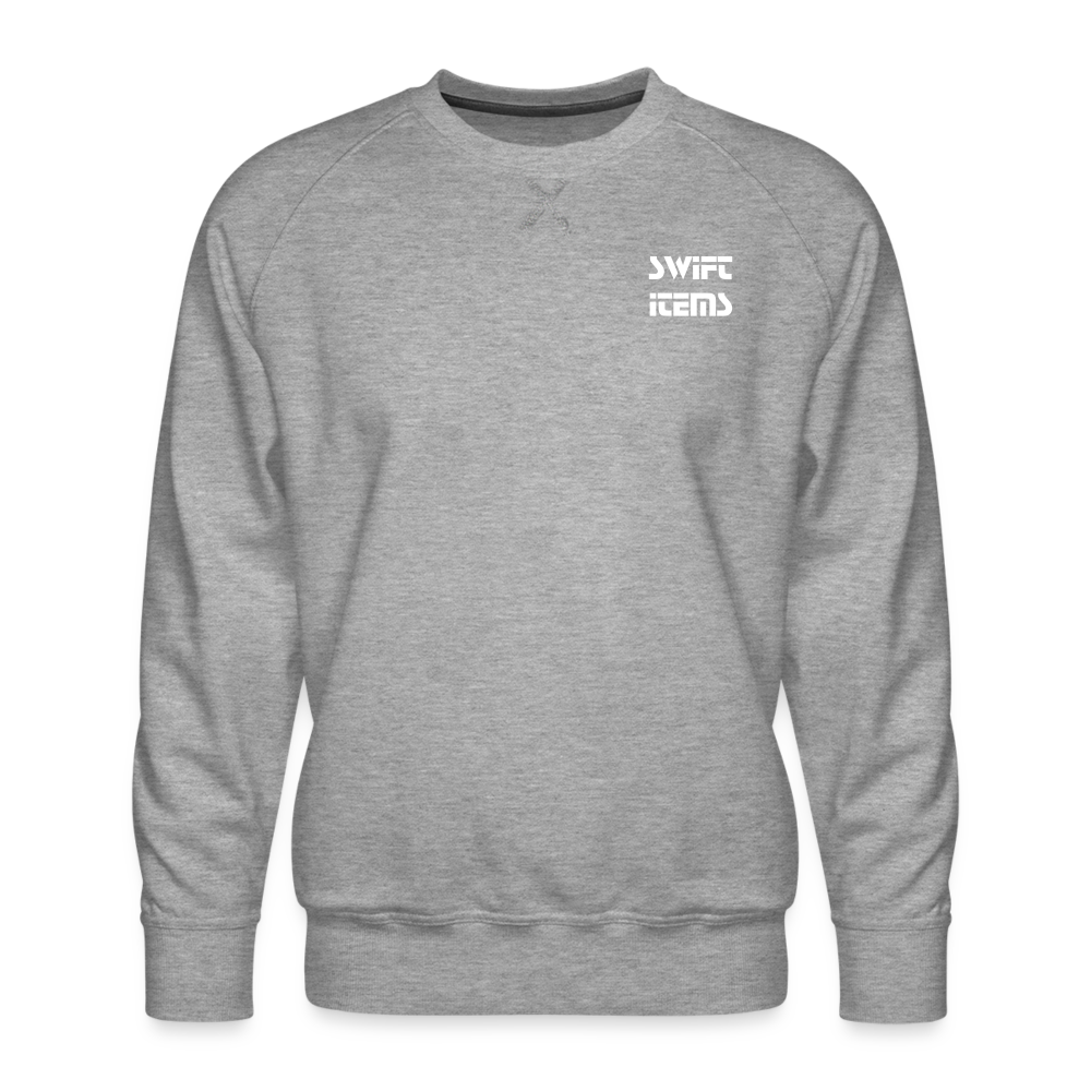 Men’s Premium Crewneck - heather grey