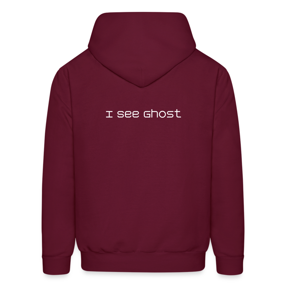 Men's Hoodie - burgundy