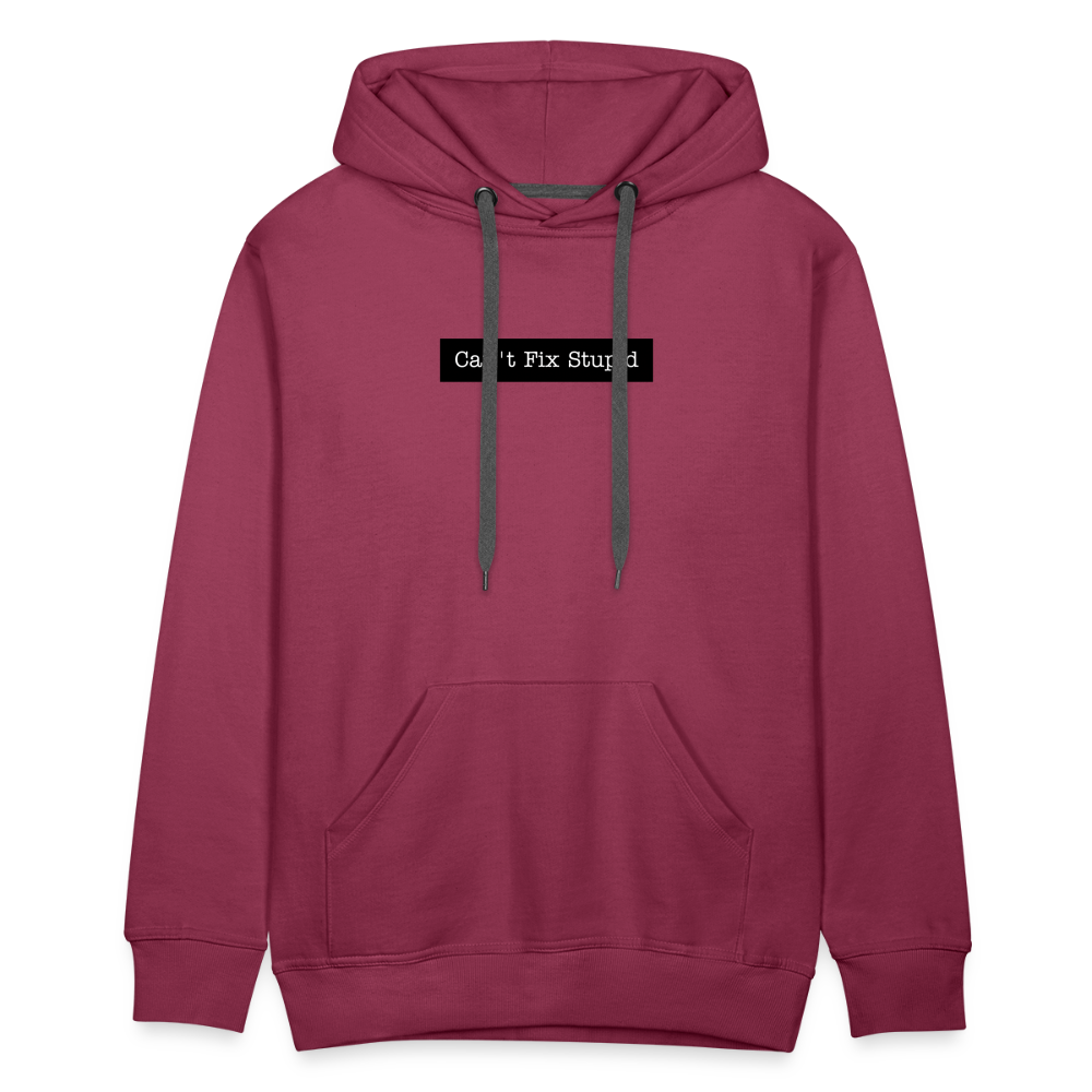Men’s Premium Hoodie - burgundy