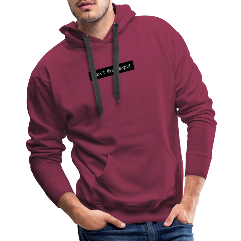 Men’s Premium Hoodie - burgundy