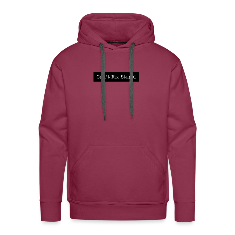 Men’s Premium Hoodie - burgundy