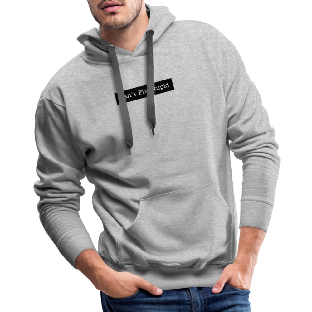 Men’s Premium Hoodie - heather grey