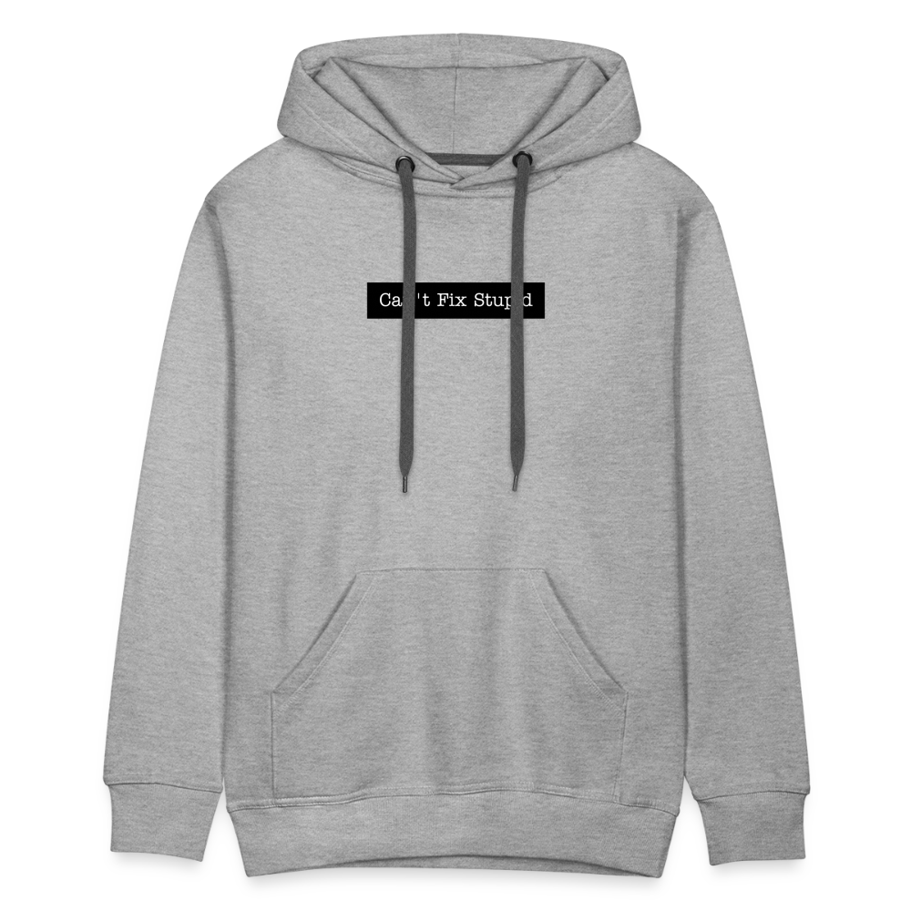 Men’s Premium Hoodie - heather grey