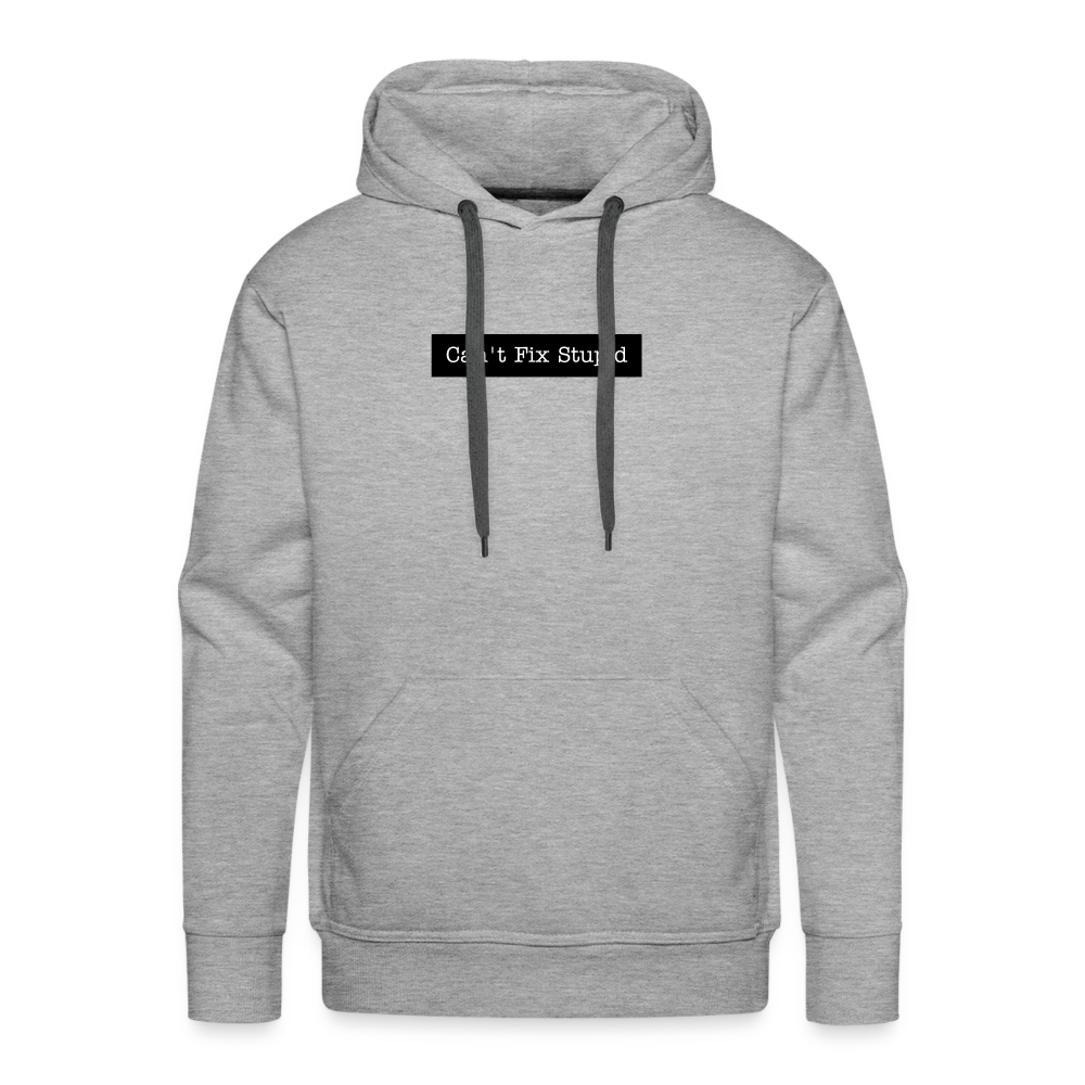 Men’s Premium Hoodie - heather grey