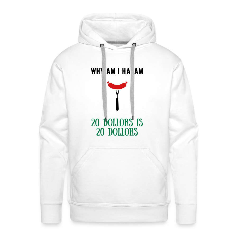 Men’s Premium Hoodie - white