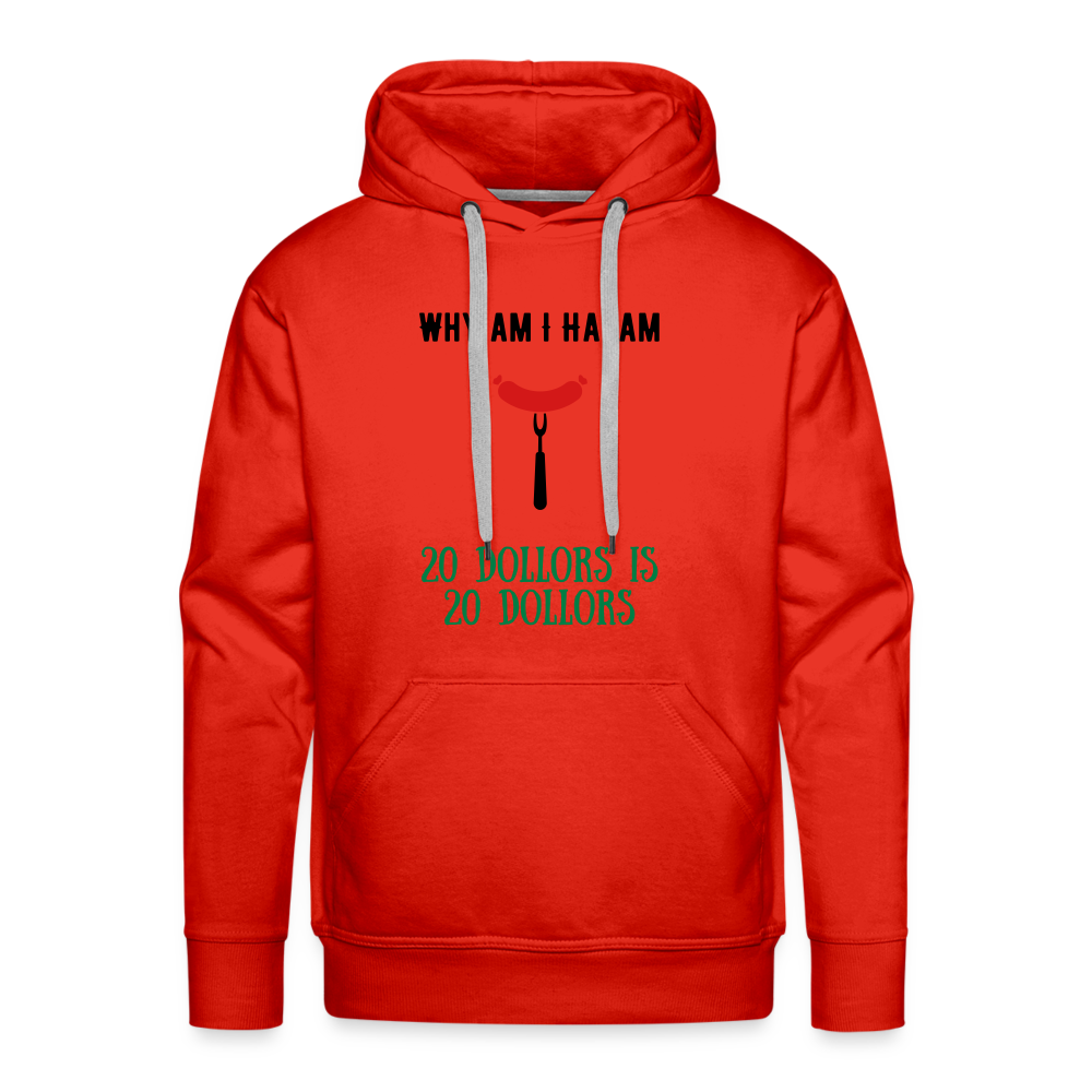 Men’s Premium Hoodie - red