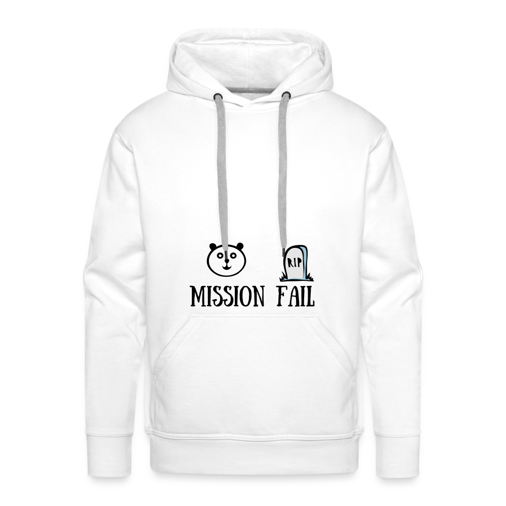 Men’s Premium Hoodie - white