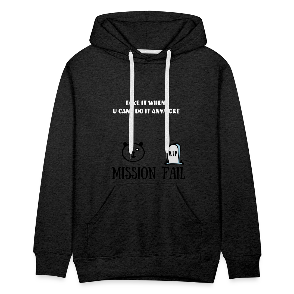 Men’s Premium Hoodie - charcoal grey