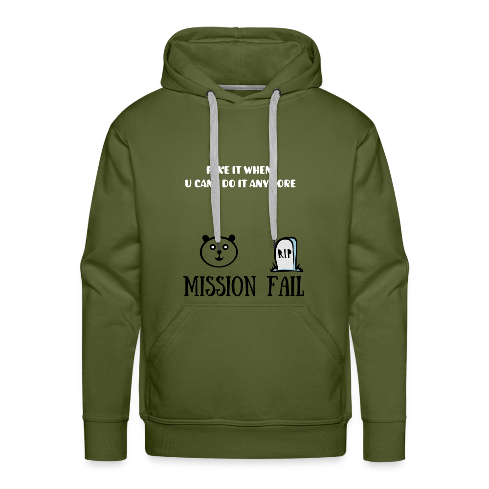 Men’s Premium Hoodie - olive green